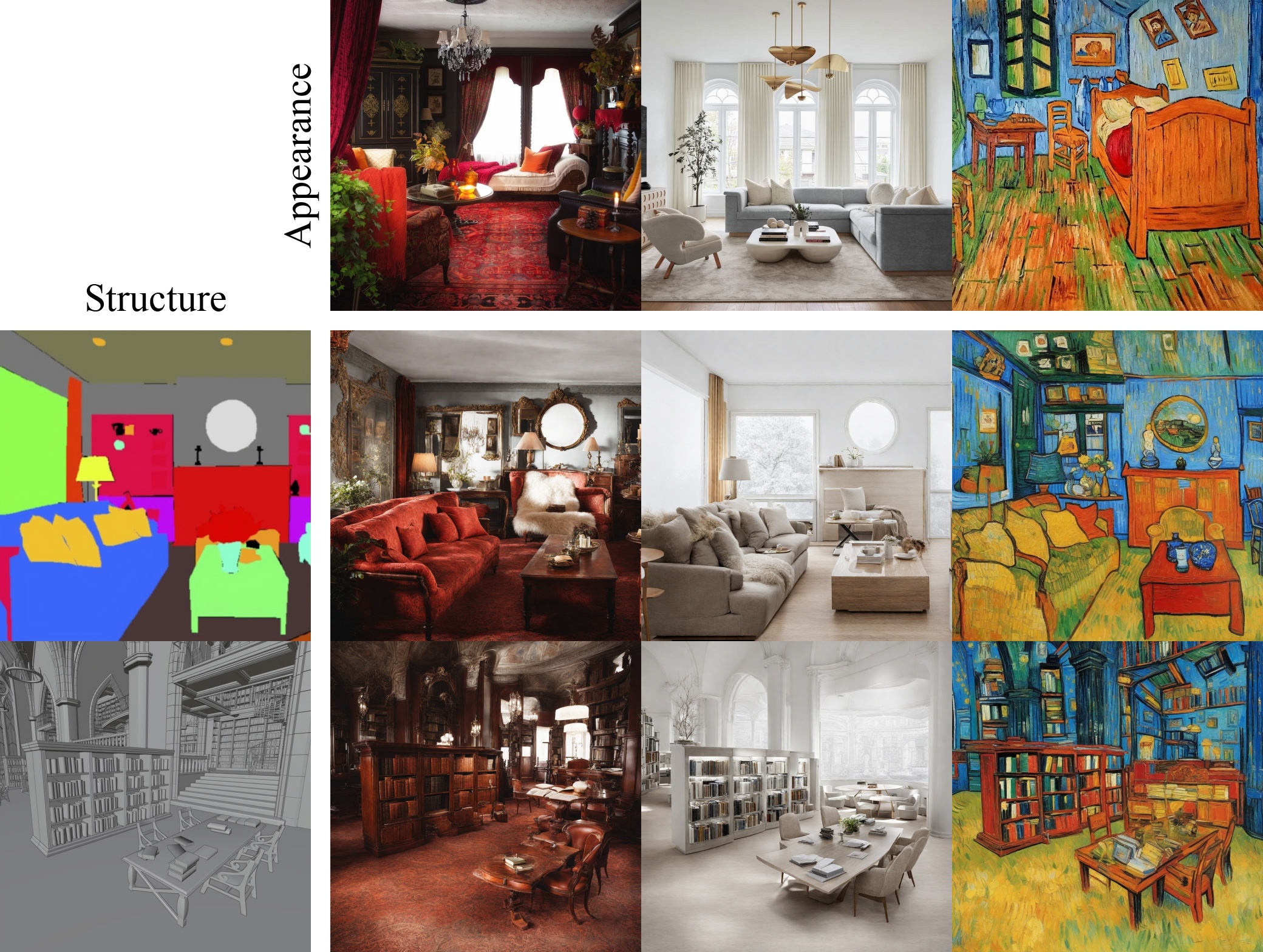 Ctrl-X: Controlling Structure and Appearance for Text-To-Image Generation Without Guidance